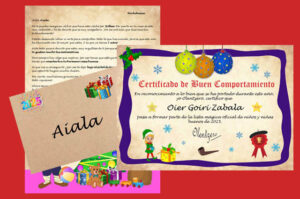 Carta de Olentzero a los niños personalizada