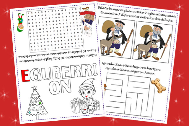 Pasatiempos Olentzero